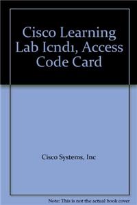 Cisco Learning Lab ICND1, Access Code Card