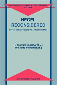 Hegel Reconsidered