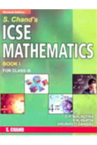 Icse Mathematics Ix