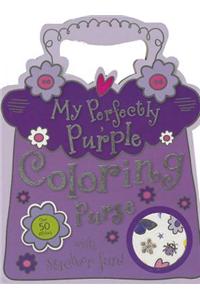My Perfectly Purple Coloring Purse [With Sticker(s)]