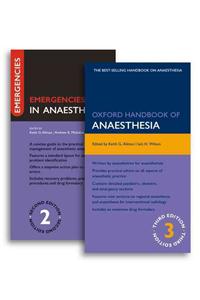 Oxford Handbook of Anaesthesia Third Edition and Emergencies in Anaesthesia Second Edition Pack