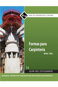 Carpentry Forms 3 Trainee Guide in Spanish