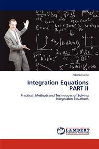 Integration Equations Part II