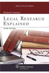 Legal Research Explained