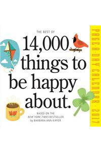 The Best of 14,000 Things to Be Happy About 2017 Calendar