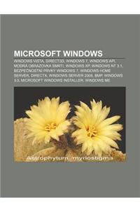 Microsoft Windows: Windows Vista, Direct3D, Windows 7, Windows API, Modra Obrazovka Smrti, Windows XP, Windows NT 3.1