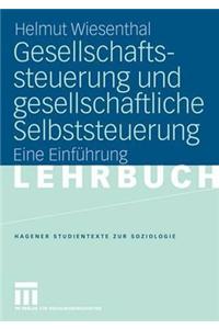 Gesellschaftssteuerung Und Gesellschaftliche Selbststeuerung
