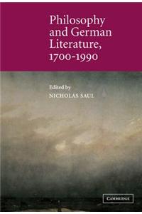 Philosophy and German Literature, 1700-1990