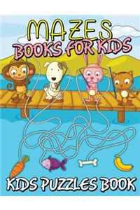 Mazes Books for Kids (Kids Puzzles Book)