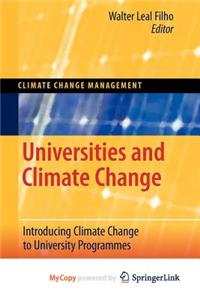 Universities and Climate Change