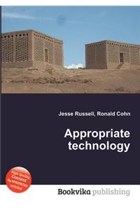Appropriate Technology