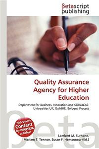Quality Assurance Agency for Higher Education