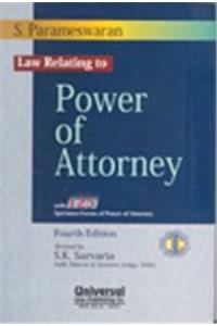 Law Relating to Power of Attorney
