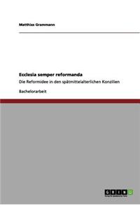 Ecclesia Semper Reformanda
