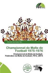 Championnat de Malte de Football 1975-1976
