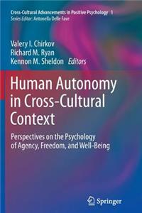 Human Autonomy in Cross-Cultural Context