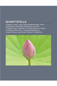 Schnittstelle: Compactflash, Soap, Dateiverknupfung, Port, Extensible Firmware Interface, Puffer, Typbibliothek, Hessian, V5-Schnitts
