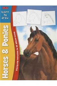 Learn to Draw Horses & Ponies