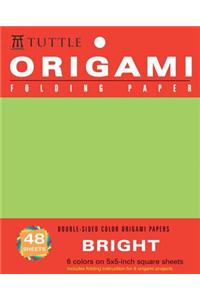 Origami Folding Paper: Bright
