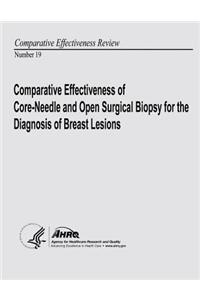 Comparative Effectiveness of Core-Needle and Open Surgical Biopsy for the Diagnosis of Breast Lesions: Comparative Effectiveness Review Number 19