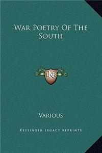 War Poetry of the South