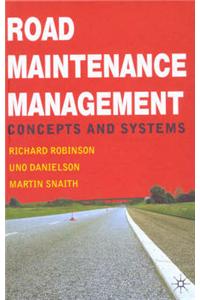 Road Maintenance Management