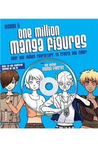 One Million Manga Characters: Over One Million Characters to Create and Color