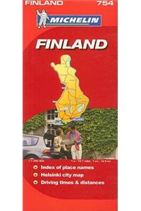 Michelin Map Finland