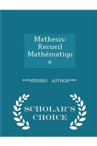 Mathesis