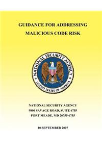 Guidance for Addressing Malicious Code Risk