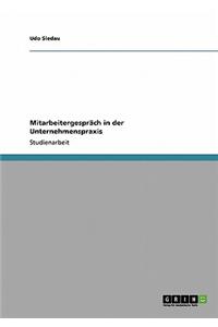 Mitarbeitergesprach in Der Unternehmenspraxis