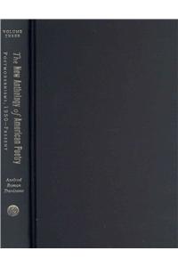 The New Anthology of American Poetry: Postmodernisms 1950-Present