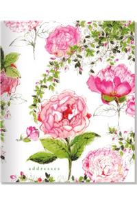 Rose Garden Large Address Book