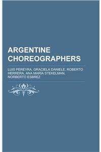 Argentine Choreographers