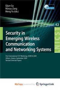 Security in Emerging Wireless Communication and Networking Systems