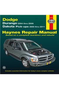 Haynes Dodge Durango & Dakota Pick-Ups Automotive Repair Manual