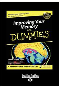 Improving Your Memory for Dummies (Large Print 16pt)