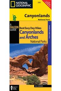 Best Easy Day Hiking Guide and Trail Map Bundle: Canyonlands National Park