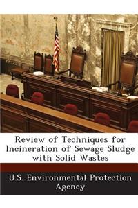 Review of Techniques for Incineration of Sewage Sludge with Solid Wastes