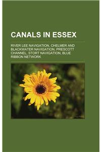 Canals in Essex: River Lee Navigation, Chelmer and Blackwater Navigation, Prescott Channel, Stort Navigation, Blue Ribbon Network