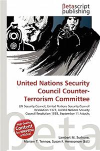 United Nations Security Council Counter-Terrorism Committee