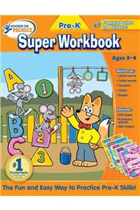 Hooked on Phonics Pre-K Super Workbook
