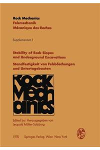 Stability of Rock Slopes and Underground Excavations / Standfestigkeit Von Felsboschungen Und Untertagebauten: Contributions to the Josef-Stini-Colloq