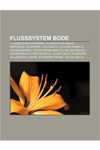 Flusssystem Bode: Flusssystem Rappbode, Flusssystem Selke, Rappbode-Talsperre, Uhlenbach, Schiebecksbach, Wormsgraben, Tiefer Birnbaumst