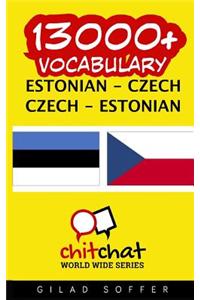 13000+ Estonian - Czech Czech - Estonian Vocabulary