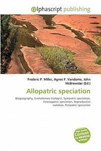 Allopatric Speciation