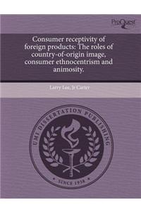 Consumer Receptivity of Foreign Products: The Roles of Country-Of-Origin Image, Consumer Ethnocentrism and Animosity.