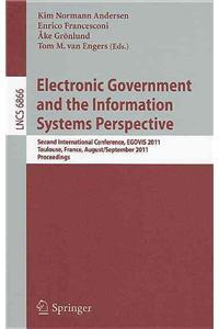Electronic Government and the Information Systems Perspective