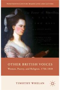 Other British Voices: Women, Poetry, and Religion, 1766-1840