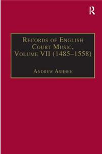 Records of English Court Music: Volume I (1660-1685)